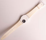 Solo bianco morbido gw151o Swatch Guarda | Vintage 2009 White Swatch Guadare