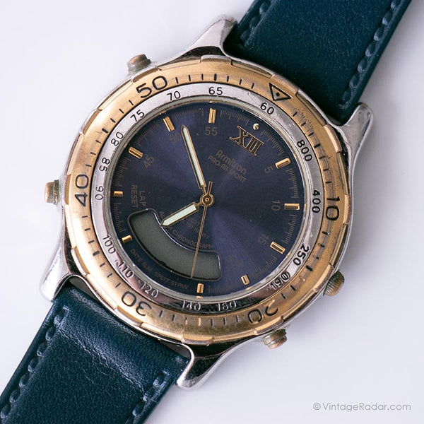 Jahrgang Armitron Alarm Chronograph Uhr | Herren Vintage Chrono Uhr