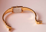 Tono dorado Anne Klein Vestido rectangular reloj | Relojes de diseñador vintage