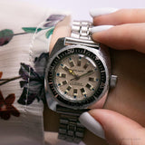 Orologio subacqueo vintage Trumpf | 17 gioielli orologio da polso a prova di ammortizzatore meccanico