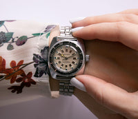 Orologio subacqueo vintage Trumpf | 17 gioielli orologio da polso a prova di ammortizzatore meccanico