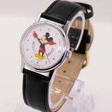 الستينيات Mickey Mouse ساعة ميكانيكية | خمر سويسري Disney راقب