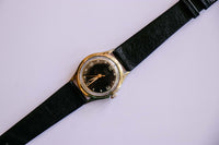 كلاسيكي Stowa Parat Black Dial Watch | 17 جواهر الساعة الميكانيكية الألمانية