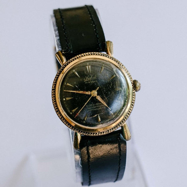 Vintage Lika 17 Jewels Art Deco Uhr Für Männer und Frauen 1960er Jahre