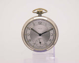 Vintage de la década de 1960 Kienzle Bolsillo alemán reloj | Ferrocarril militar reloj