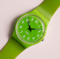 Vintage LEMONGRASS GG204 Swatch Watch | 2009 Swatch Originals Gent