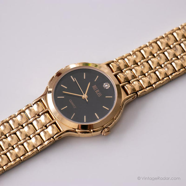 Vintage Bill Blass Black-Dial Watch | Affordable Designer Watch ...