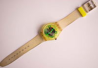 Jahrgang Swatch GK133 Bermudas Uhr | 1990er Jahre Skelett Swatch Uhr