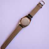 Trada Black Dial Mechanical Watch | سبعينيات القرن العشرين ساعة عتيقة