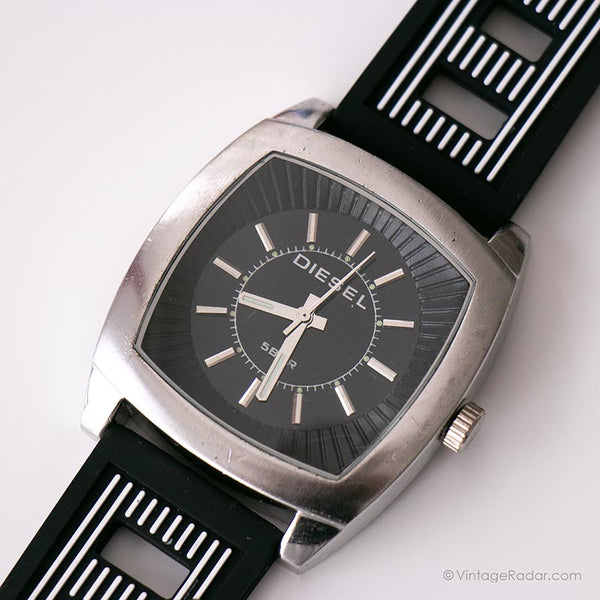 Women's Croco Digital stainless steel watch | DZ2155 Diesel