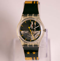 Antiguo Swatch Juvecentus skz106 reloj - 100 años de Juventus Swatch