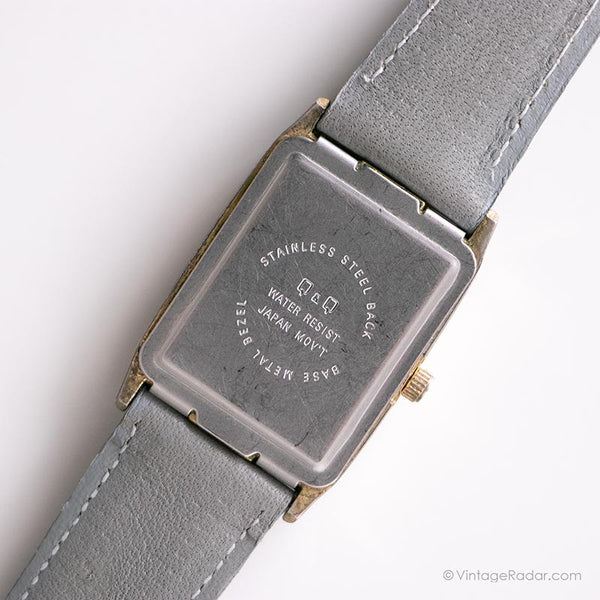 Vintage Rectangular Q&Q Watch | Affordable Watches for Women – Vintage ...