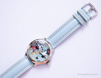 Minnie and Mickey Mouse Blue Seiko Disney Watch for Adults