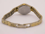 Cuarzo clásico de tono de oro vintage reloj para mujeres | Hecho en Alemania Occidental