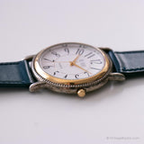 Bill Bill blass de dos tonos vintage reloj | Diseñador asequible reloj