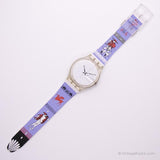 2000 Swatch GK733 Schneedecker Uhr | Weißer Tag und Datum Swatch