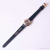 Antiguo Timex Fase lunar reloj | Fecha de oro reloj para mujeres