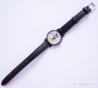 Lorus V821 2240 qd2 schwarz & weiß Mickey Mouse Uhr