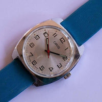 1960 Oris Swiss hecho mecánico reloj | Luxury Military Vintage Suiza reloj