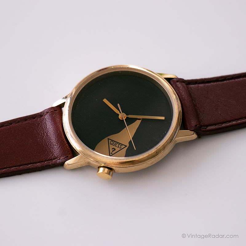 Vintage Mens Wristwatch by GUESS | Vintage Fashion Watch – Vintage Radar
