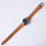 Jahrgang Timex Indiglo -Datum Uhr | Blauer Zifferblatt Quarz Uhr für Damen