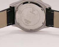 Rose-oro e argento chronograph Guarda con Navy Blue Dial Unisex