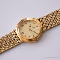 Titán chapado en oro de 18k vintage reloj | Los mejores relojes vintage para ella