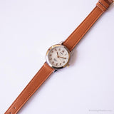 Vintage elegant Timex Indiglo Uhr | Mutter des Perlenblatts Uhr