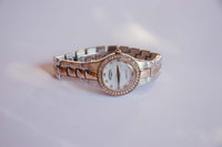 Two Tone Rose Gold Rotary Watch for women |  Mother of Pearl Swarovski Luxury Watch