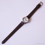 Vintage Timex Indiglo Office Watch | Round Dial Silver-tone Watch