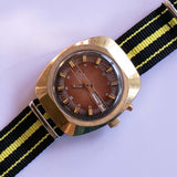 كلاسيكي Slava 27 جواهر ساعة الذهب الميكانيكية مطلي | الساعات السوفيتية النادرة