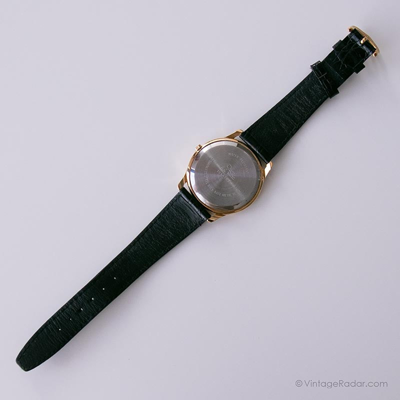 Bracelet Manchette Vintage Oscar De La Renta En Résine Et Laiton Doré - Longueur 17-18 Cm