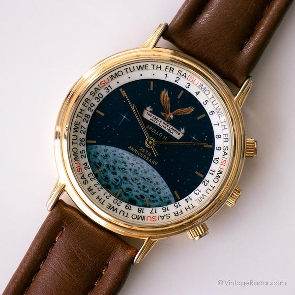 Vintage Mondlandung Uhr | Apollo 11 25. Jahrestag Uhr