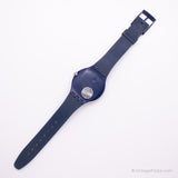 Vintage 2000 Swatch SDN124 Luftkissen reloj | Azul Swatch Scuba