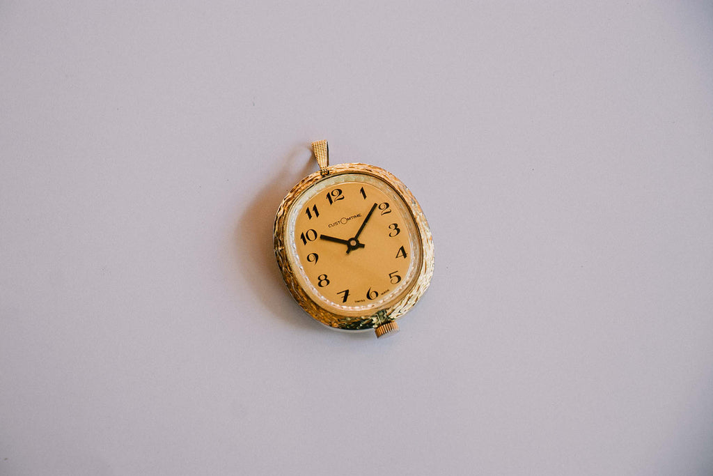 Custom Time Swiss Made Pocket Watch Mechanical Watch Pendant Jewelry