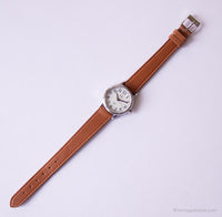 Vintage Timex Indiglo Casual Watch | Round Dial Silver-tone Watch