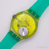 1992 Swatch SDJ100 COMING TIDE Watch | Vintage Swatch Scuba