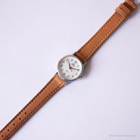 Vintage Timex Indiglo Quartz Watch | Ladies Brown Leather Band Watch