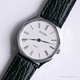 Vintage Silver-tone Sekonda Watch | 1990s Wristwatch for Men
