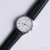 Sekonda vintage de plata reloj | Muñeco de pulsera de los años 1990 para hombres