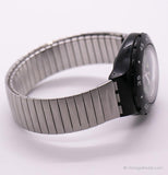 2000 Swatch SHB107 Tune reloj | Negro vintage Swatch Acceso