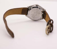 Seltener Vintage Silver-Tone Ricoh Uhr | Tag Datum Japan Risse Uhr