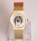 Antiguo Swatch Fecha en la vista GW404 reloj | Raro 1997 Swatch reloj