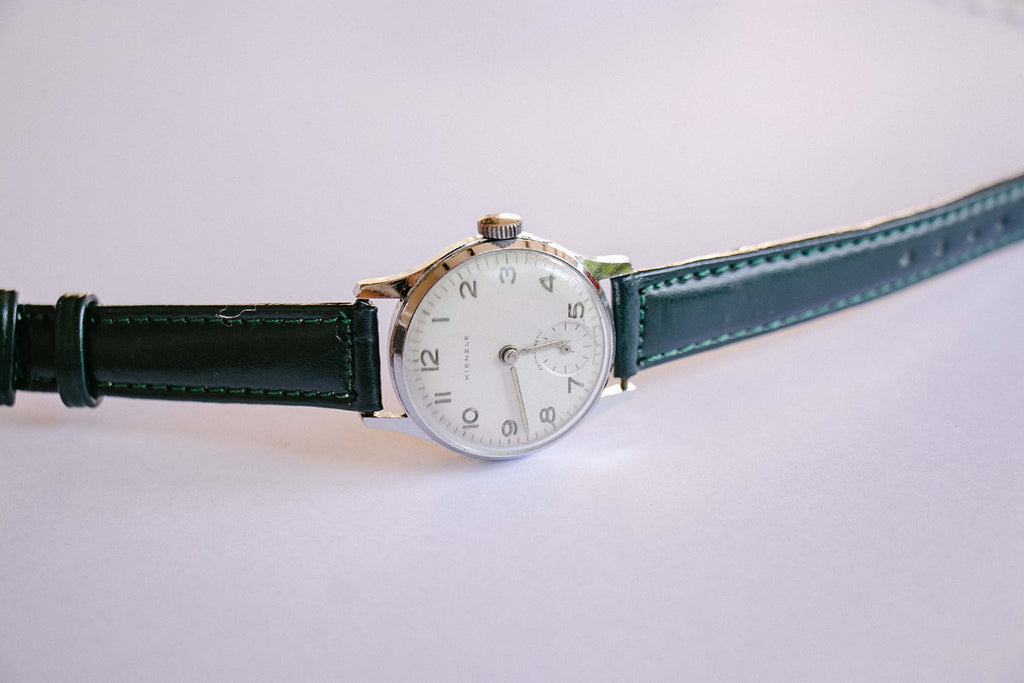Montre Mécanique Vintage Kienzle Antimagnétique - Avec Dateur - Occasion En Bon état Fonctionnel