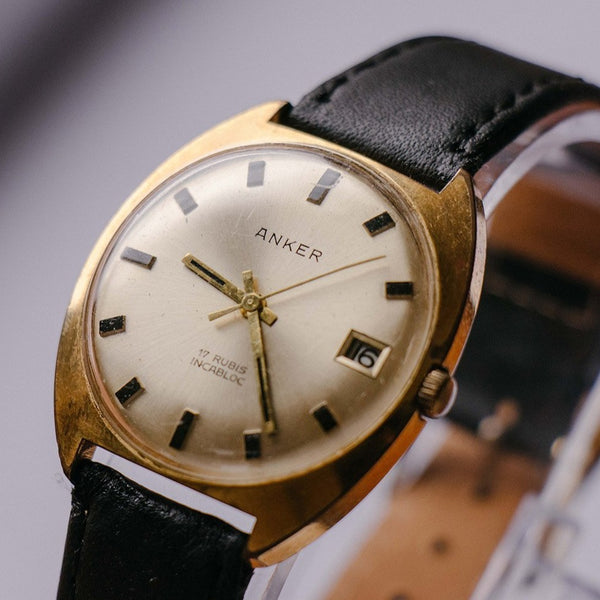 Anker 17 Rubis German Mechanical Watch | Rare Vintage Watch