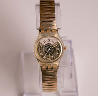 Swatch CuneGonde LK149 reloj | Dama de tono de oro vintage 1993 Swatch