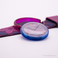 1992 Swatch Pwn108 ndebeje montre | Rose vintage Swatch Populaire