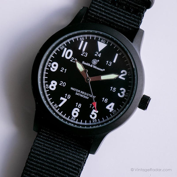 Vintage Smith y Wesson reloj | Relojes de pulsera para hombre vintage