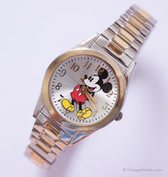 نغمتان Mickey Mouse Disney ساعة أنيقة لها