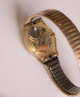 Swatch Cunegonde LK149 montre | Vintage 1993 Gold-Tone Lady Swatch